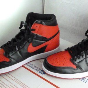 Custom Nike Air Jordan 1 Retro High OG Banned Bred Lost & Found Shoes
